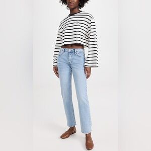 Frame Denim Le Slouch Straight Jeans
